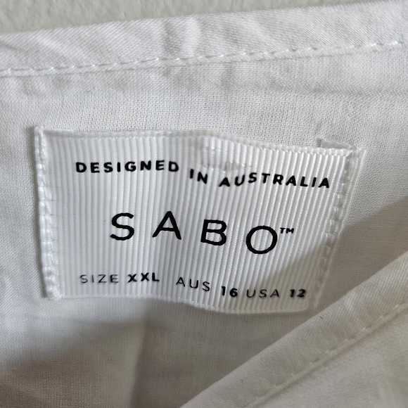 SABO White Floral Asymmetrical Button Waist Wrap Estelle Skirt In Poppy - Picture 13 of 14